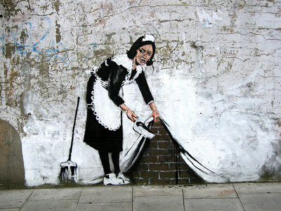 Banksy: Ο καταπληκτικός ζωγράφος graffiti