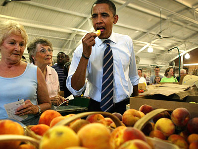 Ο Ομπάμα … για φάγωμα