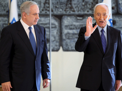 Ο Σιμόν Πέρες επέλεξε τον Νετανιάχου για το σχηματισμό κυβέρνησης