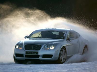 Bentley… on the rocks