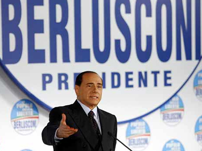 Υπέρ της σκληρής μεταναστευτικής πολιτικής ο Μπερλουσκόνι