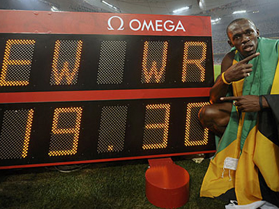 Νέο παγκόσμιο ρεκόρ ο Μπολτ