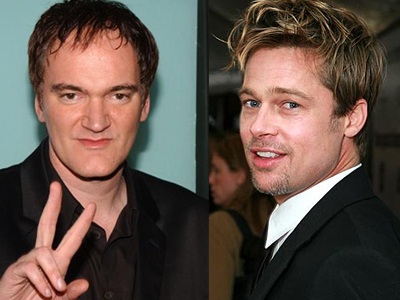 Μπραντ Πιτ και Κουέντιν Ταραντίνο μαζί