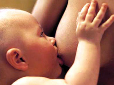 Θηλάστε τα μωρά σας για να αναπνέουν καλύτερα