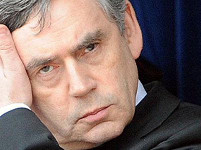 Έτοιμος για την … καταστροφή ο Gordon Brown