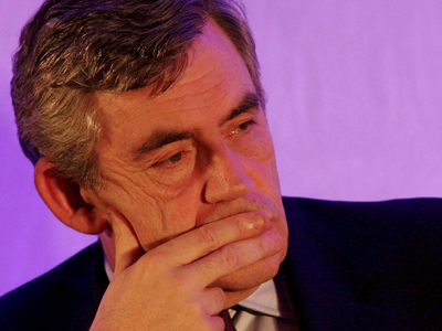 Κινδυνεύει να τυφλωθεί ο Γκόρντον Μπράουν