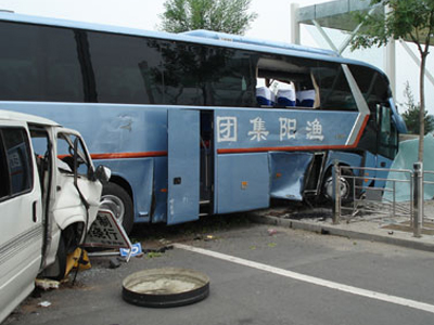 Δύο νεκροί από σύγκρουση λεωφορείου με αθλητές στην Κίνα
