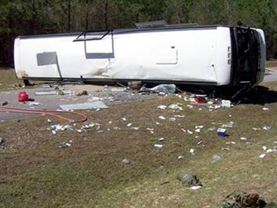 Ανετράπη λεωφορείο με μαθητές στη Γαλλία