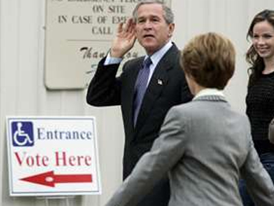 Ψήφισε ο Μπους τον διάδοχό του