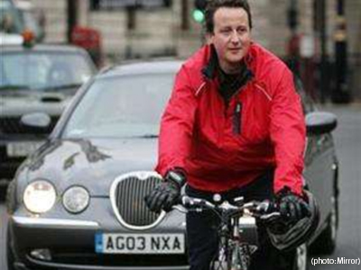 Έκλεψαν το ποδήλατο του Ντέιβιντ Κάμερον