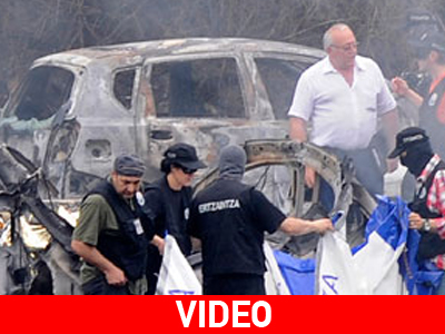 Έκρηξη παγιδευμένου αυτοκινήτου στην Ισπανία