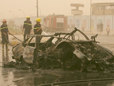 Δεκάδες νεκροί από έκρηξη στη Βαγδάτη