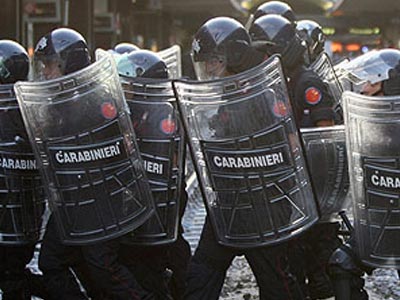 Έλληνας συνελήφθη σε διαδήλωση στην Ιταλία