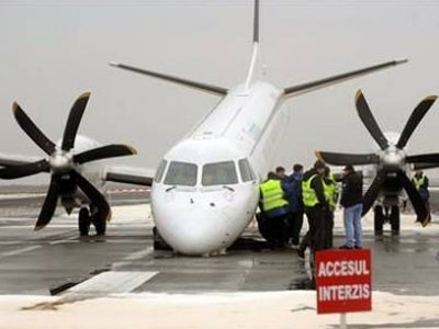 Αναγκαστική προσγείωση αεροσκάφους στη Ρουμανία