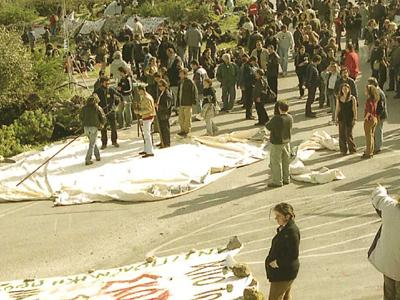 Διαδήλωση στα Χανιά κατά του ΝΑΤΟ