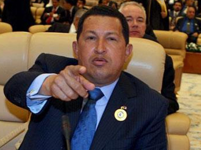 Ο Τσάβες αποκάλεσε «σύντροφο» τον Τζορτζ Μπους