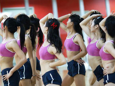 Οι μαζορέτες των Ολυμπιακών Αγώνων