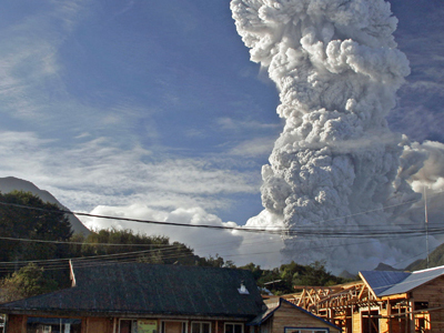 “Νεκρή” πόλη το Τσαϊτέν στη Χιλή