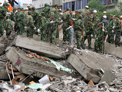 Ισχυρός σεισμός στην Κίνα πριν τους Ολυμπιακούς Αγώνες