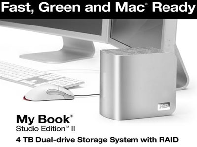 WD 4TB My Book Studio Edition II…εξωτερικός σκληρός δίσκος για PC / Mac με άπλετο αποθηκευτικό χώρο