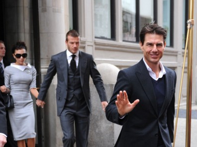 Τα «βρήκαν» οι Μπέκαμ με τον Τομ Κρουζ