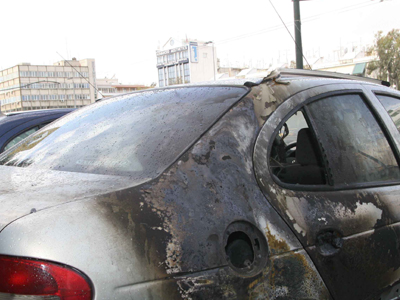 Πυρκαγιά σε 6 οχήματα στο Ηράκλειο Κρήτης