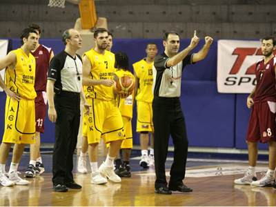 Ανακοινώθηκαν οι διαιτητές της 21ης αγωνιστικής της Α1 μπάσκετ