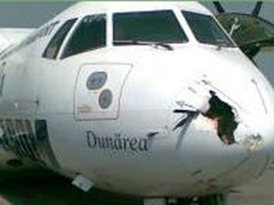 Εφιάλτης στον αέρα για την ομάδα Ντιναμό Βουκουρεστίου