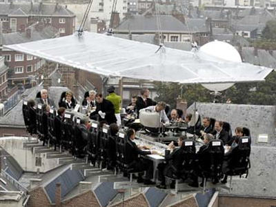 Γεύμα στον αέρα!