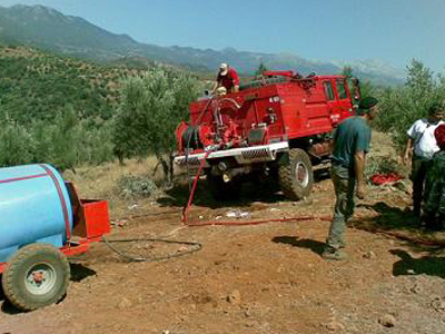 Οδοιπορικό για τις φωτιές στις Αιγιές Γυθείου