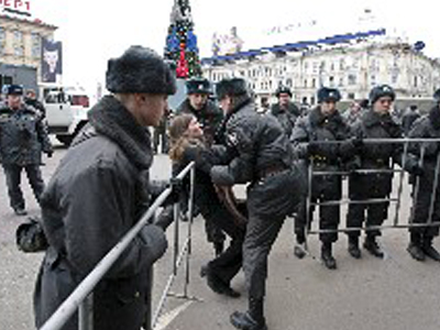 Συλλήψεις διαδηλωτών στη Ρωσία