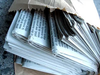 Η κυκλοφορία των εφημερίδων το Σάββατο 11 Απριλίου 2009