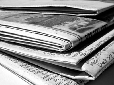 Η κυκλοφορία των εφημερίδων το Σάββατο 31 Ιανουαρίου 2009