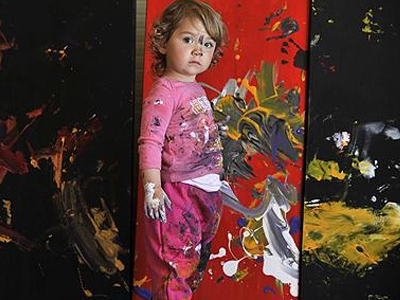 Ζωγράφος … ετών δύο!