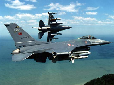 Τουρκικά  F-16 πέταξαν πάνω από τους Φούρνους