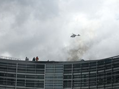 Εκκενώθηκε το κτίριο της Κομισιόν λόγω πυρκαγιάς