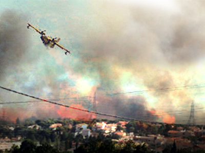 Έπιασαν εμπρηστή για τη φωτιά στη Βαρυμπόμπη
