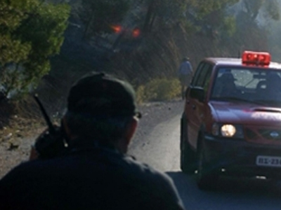 Υπό μερικό έλεγχο η φωτιά στον Κάλαμο