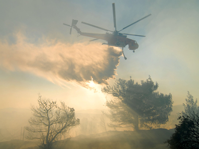 Υπό έλεγχο η φωτιά στην Ηλεία