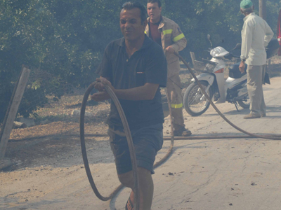 Φωτιά στην παλιά Μητρόπολη Βέροιας