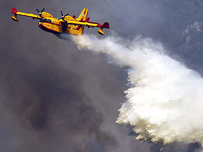 Ελέγχεται η φωτιά στην Ξάνθη