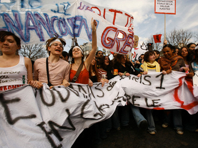 Σε ”αναβρασμό” οι φοιτητές στην Γαλλία