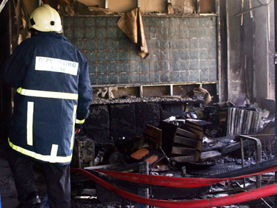 Έκαψαν γραφεία του Παναθηναϊκού