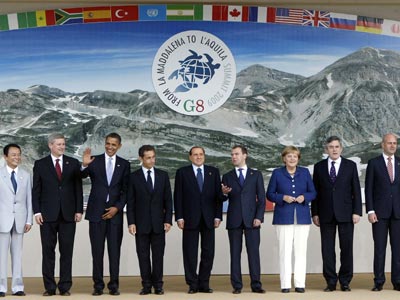 “Πράσινη” η ατζέντα των συνομιλιών στην G8