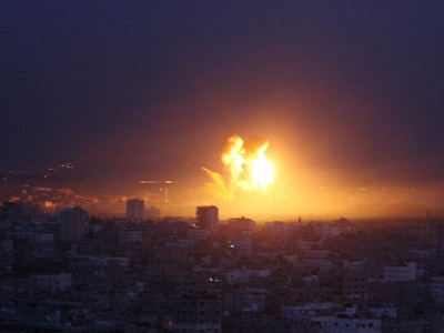 Αεροπορική επιδρομή στη Γάζα