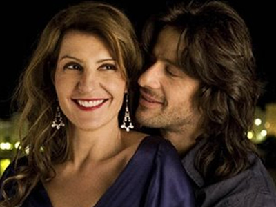 Αχώριστοι Αλέξης Γεωργούλης και Νία Βαρντάλος