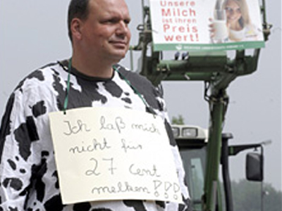 Χωρίς γάλα η Γερμανία