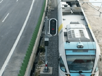 Ατύχημα με αμαξοστοιχία του Προαστιακού στο σταθμό της Λάρισας