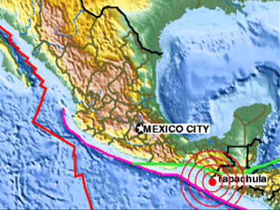 Ισχυρή σεισμική δόνηση στη Γουατεμάλα