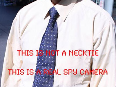 Όταν συνδυάζεται η μόδα με την τεχνολογία: γραβάτα – κάμερα!